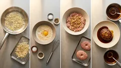 ナツメグなしでもふわふわに。豚ひき肉ハンバーグの混ぜ方&蒸し焼きのコツ