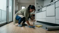 フローリングの黒ずみが落ちない原因はこれ、カビ以外も見分けて最短で落とす方法